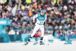 16.02.2018, Pyeongchang, Korea (KOR): Lari Lehtonen (FIN) - XXIII. Olympic Winter Games Pyeongchang 2018, cross-country, 15km men,  Pyeongchang (KOR). www.nordicfocus.com. © Modica/NordicFocus. Every downloaded picture is fee-liable.