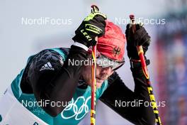 16.02.2018, Pyeongchang, Korea (KOR): Lucas Boegl (GER) - XXIII. Olympic Winter Games Pyeongchang 2018, cross-country, 15km men,  Pyeongchang (KOR). www.nordicfocus.com. © Modica/NordicFocus. Every downloaded picture is fee-liable.