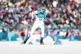 16.02.2018, Pyeongchang, Korea (KOR): Anssi Pentsinen (FIN) - XXIII. Olympic Winter Games Pyeongchang 2018, cross-country, 15km men,  Pyeongchang (KOR). www.nordicfocus.com. © Modica/NordicFocus. Every downloaded picture is fee-liable.