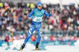 16.02.2018, Pyeongchang, Korea (KOR): Dietmar Noeckler (ITA) - XXIII. Olympic Winter Games Pyeongchang 2018, cross-country, 15km men,  Pyeongchang (KOR). www.nordicfocus.com. © Modica/NordicFocus. Every downloaded picture is fee-liable.