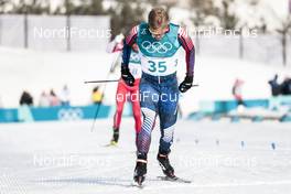 16.02.2018, Pyeongchang, Korea (KOR): Erik Bjornsen (USA) - XXIII. Olympic Winter Games Pyeongchang 2018, cross-country, 15km men,  Pyeongchang (KOR). www.nordicfocus.com. © Modica/NordicFocus. Every downloaded picture is fee-liable.