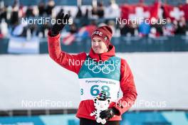 16.02.2018, Pyeongchang, Korea (KOR): Dario Cologna (SUI) - XXIII. Olympic Winter Games Pyeongchang 2018, cross-country, 15km men,  Pyeongchang (KOR). www.nordicfocus.com. © Modica/NordicFocus. Every downloaded picture is fee-liable.