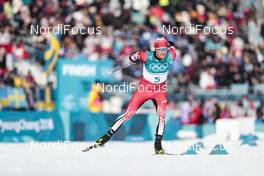 16.02.2018, Pyeongchang, Korea (KOR): Graeme Killick (CAN) - XXIII. Olympic Winter Games Pyeongchang 2018, cross-country, 15km men,  Pyeongchang (KOR). www.nordicfocus.com. © Modica/NordicFocus. Every downloaded picture is fee-liable.