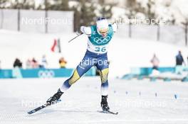 16.02.2018, Pyeongchang, Korea (KOR): Jens Burman (SWE) - XXIII. Olympic Winter Games Pyeongchang 2018, cross-country, 15km men,  Pyeongchang (KOR). www.nordicfocus.com. © Modica/NordicFocus. Every downloaded picture is fee-liable.