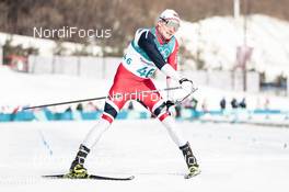 16.02.2018, Pyeongchang, Korea (KOR): Finn Haagen Krogh (NOR) - XXIII. Olympic Winter Games Pyeongchang 2018, cross-country, 15km men,  Pyeongchang (KOR). www.nordicfocus.com. © Modica/NordicFocus. Every downloaded picture is fee-liable.