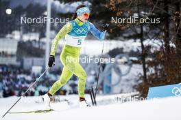 13.02.2018, Pyeongchang, Korea (KOR): Katja Visnar (SLO) - XXIII. Olympic Winter Games Pyeongchang 2018, cross-country, individual sprint,  Pyeongchang (KOR). www.nordicfocus.com. © Modica/NordicFocus. Every downloaded picture is fee-liable.