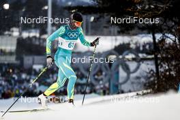 13.02.2018, Pyeongchang, Korea (KOR): Valeriya Tyuleneva (KAZ) - XXIII. Olympic Winter Games Pyeongchang 2018, cross-country, individual sprint,  Pyeongchang (KOR). www.nordicfocus.com. © Modica/NordicFocus. Every downloaded picture is fee-liable.