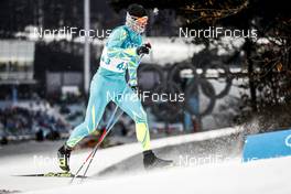 13.02.2018, Pyeongchang, Korea (KOR): Denis Volotka (KAZ) - XXIII. Olympic Winter Games Pyeongchang 2018, cross-country, individual sprint,  Pyeongchang (KOR). www.nordicfocus.com. © Modica/NordicFocus. Every downloaded picture is fee-liable.