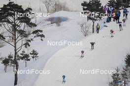 24.02.2018, Pyeongchang, Korea (KOR):   - XXIII. Olympic Winter Games Pyeongchang 2018, cross-country, mass men,  Pyeongchang (KOR). www.nordicfocus.com. © Thibaut/NordicFocus. Every downloaded picture is fee-liable.