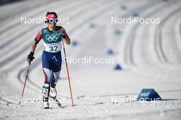 25.02.2018, Pyeongchang, Korea (KOR): Rosie Frankowski (USA) - XXIII. Olympic Winter Games Pyeongchang 2018, cross-country, mass women,  Pyeongchang (KOR). www.nordicfocus.com. © Thibaut/NordicFocus. Every downloaded picture is fee-liable.