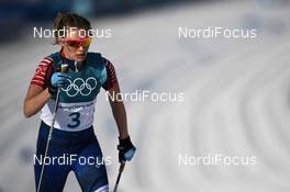 25.02.2018, Pyeongchang, Korea (KOR): Jessica Diggins (USA) - XXIII. Olympic Winter Games Pyeongchang 2018, cross-country, mass women,  Pyeongchang (KOR). www.nordicfocus.com. © Thibaut/NordicFocus. Every downloaded picture is fee-liable.