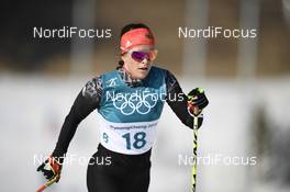 25.02.2018, Pyeongchang, Korea (KOR): Katharina Hennig (GER) - XXIII. Olympic Winter Games Pyeongchang 2018, cross-country, mass women,  Pyeongchang (KOR). www.nordicfocus.com. © Thibaut/NordicFocus. Every downloaded picture is fee-liable.