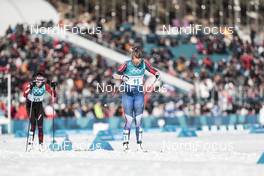 25.02.2018, Pyeongchang, Korea (KOR): Sadie Bjornsen (USA), Nathalie Von Siebenthal (SUI), (l-r)  - XXIII. Olympic Winter Games Pyeongchang 2018, cross-country, mass women,  Pyeongchang (KOR). www.nordicfocus.com. © Modica/NordicFocus. Every downloaded picture is fee-liable.