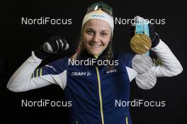 22.02.2018, Pyeongchang, Korea (KOR): Stina Nilsson (SWE) - XXIII. Olympic Winter Games Pyeongchang 2018, cross-country, medals, Pyeongchang (KOR). www.nordicfocus.com. © Modica/NordicFocus. Every downloaded picture is fee-liable.