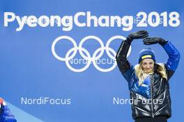 10.02.2018, Pyeongchang, Korea (KOR): Stina Nilsson (SWE) - XXIII. Olympic Winter Games Pyeongchang 2018, cross-country, medals, Pyeongchang (KOR). www.nordicfocus.com. © Modica/NordicFocus. Every downloaded picture is fee-liable.