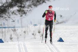 18.02.2018, Pyeongchang, Korea (KOR): Andreas Katz (GER) - XXIII. Olympic Winter Games Pyeongchang 2018, cross-country, 4x10km men,  Pyeongchang (KOR). www.nordicfocus.com. © Modica/NordicFocus. Every downloaded picture is fee-liable.