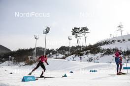 18.02.2018, Pyeongchang, Korea (KOR): Jonas Baumann (SUI) - XXIII. Olympic Winter Games Pyeongchang 2018, cross-country, 4x10km men,  Pyeongchang (KOR). www.nordicfocus.com. © Modica/NordicFocus. Every downloaded picture is fee-liable.