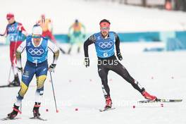 18.02.2018, Pyeongchang, Korea (KOR): Jonas Dobler (GER) - XXIII. Olympic Winter Games Pyeongchang 2018, cross-country, 4x10km men,  Pyeongchang (KOR). www.nordicfocus.com. © Modica/NordicFocus. Every downloaded picture is fee-liable.