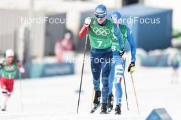 18.02.2018, Pyeongchang, Korea (KOR): Maurice Manificat (FRA) - XXIII. Olympic Winter Games Pyeongchang 2018, cross-country, 4x10km men,  Pyeongchang (KOR). www.nordicfocus.com. © Modica/NordicFocus. Every downloaded picture is fee-liable.