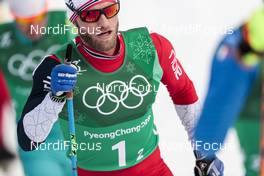 18.02.2018, Pyeongchang, Korea (KOR): Martin Johnsrud Sundby (NOR) - XXIII. Olympic Winter Games Pyeongchang 2018, cross-country, 4x10km men,  Pyeongchang (KOR). www.nordicfocus.com. © Modica/NordicFocus. Every downloaded picture is fee-liable.