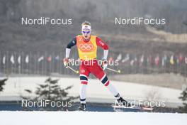 18.02.2018, Pyeongchang, Korea (KOR): Simen Hegstad Krueger (NOR) - XXIII. Olympic Winter Games Pyeongchang 2018, cross-country, 4x10km men,  Pyeongchang (KOR). www.nordicfocus.com. © Modica/NordicFocus. Every downloaded picture is fee-liable.