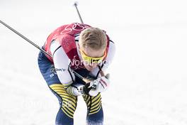 18.02.2018, Pyeongchang, Korea (KOR): Jens Burman (SWE) - XXIII. Olympic Winter Games Pyeongchang 2018, cross-country, 4x10km men,  Pyeongchang (KOR). www.nordicfocus.com. © Modica/NordicFocus. Every downloaded picture is fee-liable.