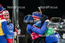 17.02.2018, Pyeongchang, Korea (KOR): Anna Haag (SWE), Astrid Uhrenholdt Jacobsen (NOR), (l-r)  - XXIII. Olympic Winter Games Pyeongchang 2018, cross-country, 4x5km women, Pyeongchang (KOR). www.nordicfocus.com. © Modica/NordicFocus. Every downloaded picture is fee-liable.