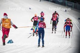 17.02.2018, Pyeongchang, Korea (KOR): Aurore Jean (FRA) - XXIII. Olympic Winter Games Pyeongchang 2018, cross-country, 4x5km women, Pyeongchang (KOR). www.nordicfocus.com. © Modica/NordicFocus. Every downloaded picture is fee-liable.