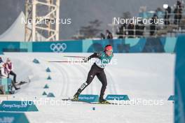 10.02.2018, Pyeongchang, Korea (KOR): Katharina Hennig (GER) - XXIII. Olympic Winter Games Pyeong Chang 2018, cross-country, skiathlon women, Pyeong Chang (KOR). www.nordicfocus.com. © Modica/NordicFocus. Every downloaded picture is fee-liable.