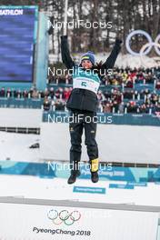 10.02.2018, Pyeongchang, Korea (KOR): Charlotte Kalla (SWE) - XXIII. Olympic Winter Games Pyeong Chang 2018, cross-country, skiathlon women, Pyeong Chang (KOR). www.nordicfocus.com. © Modica/NordicFocus. Every downloaded picture is fee-liable.