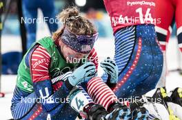 21.02.2018, Pyeongchang, Korea (KOR): Jessica Diggins (USA) - XXIII. Olympic Winter Games Pyeongchang 2018, cross-country, team sprint,  Pyeongchang (KOR). www.nordicfocus.com. © Modica/NordicFocus. Every downloaded picture is fee-liable.
