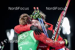 21.02.2018, Pyeongchang, Korea (KOR): Nadine Faehndrich (SUI), Laurien Van Der Graaff (SUI), (l-r)  - XXIII. Olympic Winter Games Pyeongchang 2018, cross-country, team sprint,  Pyeongchang (KOR). www.nordicfocus.com. © Modica/NordicFocus. Every downloaded picture is fee-liable.