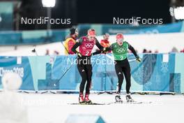 21.02.2018, Pyeongchang, Korea (KOR): Nicole Fessel (GER), Sandra Ringwald (GER), (l-r)  - XXIII. Olympic Winter Games Pyeongchang 2018, cross-country, team sprint,  Pyeongchang (KOR). www.nordicfocus.com. © Modica/NordicFocus. Every downloaded picture is fee-liable.