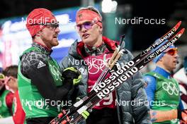 21.02.2018, Pyeongchang, Korea (KOR): Thomas Bing (GER), Sebastian Eisenlauer (GER), (l-r)  - XXIII. Olympic Winter Games Pyeongchang 2018, cross-country, team sprint,  Pyeongchang (KOR). www.nordicfocus.com. © Modica/NordicFocus. Every downloaded picture is fee-liable.