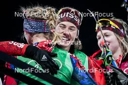 21.02.2018, Pyeongchang, Korea (KOR): Laurien Van Der Graaff (SUI), Jessica Diggins (USA), (l-r)  - XXIII. Olympic Winter Games Pyeongchang 2018, cross-country, team sprint,  Pyeongchang (KOR). www.nordicfocus.com. © Modica/NordicFocus. Every downloaded picture is fee-liable.