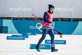 09.02.2018, Pyeongchang, Korea (KOR): Jeff Ellis, FIS   - XXIII. Olympic Winter Games PyeongChang 2018, cross-country, training, Pyeongchang (KOR). www.nordicfocus.com. © Modica/NordicFocus. Every downloaded picture is fee-liable.