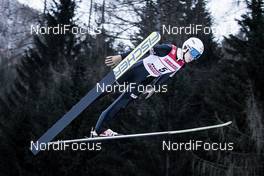 12.01.2018, Val di Fiemme, Italy (ITA): Adam Cieslar (POL) - FIS world cup nordic combined, individual gundersen HS134/10km, Val di Fiemme (ITA). www.nordicfocus.com. © Modica/NordicFocus. Every downloaded picture is fee-liable.