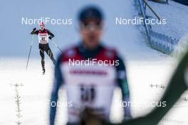 12.01.2018, Val di Fiemme, Italy (ITA): Tim Hug (SUI) - FIS world cup nordic combined, individual gundersen HS134/10km, Val di Fiemme (ITA). www.nordicfocus.com. © Modica/NordicFocus. Every downloaded picture is fee-liable.
