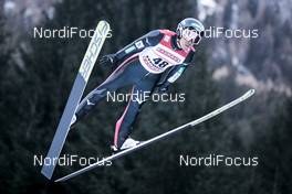 12.01.2018, Val di Fiemme, Italy (ITA): Akito Watabe (JPN) - FIS world cup nordic combined, individual gundersen HS134/10km, Val di Fiemme (ITA). www.nordicfocus.com. © Modica/NordicFocus. Every downloaded picture is fee-liable.