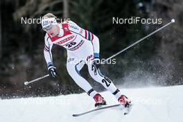 12.01.2018, Val di Fiemme, Italy (ITA): Magnus Krog (NOR) - FIS world cup nordic combined, individual gundersen HS134/10km, Val di Fiemme (ITA). www.nordicfocus.com. © Modica/NordicFocus. Every downloaded picture is fee-liable.