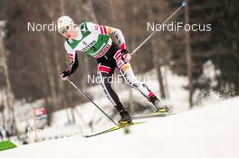 14.01.2018, Val di Fiemme, Italy (ITA): Mario Seidl (AUT) - FIS world cup nordic combined, individual gundersen HS134/10km, Val di Fiemme (ITA). www.nordicfocus.com. © Modica/NordicFocus. Every downloaded picture is fee-liable.