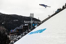14.01.2018, Val di Fiemme, Italy (ITA): Bryan Fletcher (USA) - FIS world cup nordic combined, individual gundersen HS134/10km, Val di Fiemme (ITA). www.nordicfocus.com. © Modica/NordicFocus. Every downloaded picture is fee-liable.