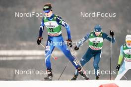 14.01.2018, Val di Fiemme, Italy (ITA): Arttu Maekiaho (FIN) - FIS world cup nordic combined, individual gundersen HS134/10km, Val di Fiemme (ITA). www.nordicfocus.com. © Modica/NordicFocus. Every downloaded picture is fee-liable.