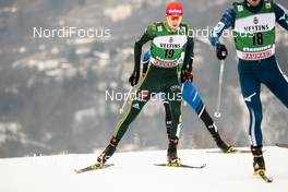 14.01.2018, Val di Fiemme, Italy (ITA): Terence Weber (GER) - FIS world cup nordic combined, individual gundersen HS134/10km, Val di Fiemme (ITA). www.nordicfocus.com. © Modica/NordicFocus. Every downloaded picture is fee-liable.