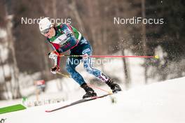 14.01.2018, Val di Fiemme, Italy (ITA): Ben Loomis (USA) - FIS world cup nordic combined, individual gundersen HS134/10km, Val di Fiemme (ITA). www.nordicfocus.com. © Modica/NordicFocus. Every downloaded picture is fee-liable.