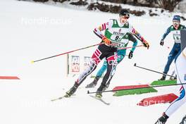 13.01.2018, Val di Fiemme, Italy (ITA): Bernhard Gruber (AUT) - FIS world cup nordic combined, team sprint HS134/2x7.5km, Val di Fiemme (ITA). www.nordicfocus.com. © Modica/NordicFocus. Every downloaded picture is fee-liable.