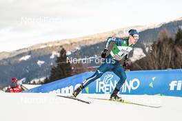 13.01.2018, Val di Fiemme, Italy (ITA): Takehiro Watanabe (JPN) - FIS world cup nordic combined, team sprint HS134/2x7.5km, Val di Fiemme (ITA). www.nordicfocus.com. © Modica/NordicFocus. Every downloaded picture is fee-liable.
