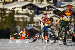 26.01.2018, Seefeld, Austria (AUT): Taylor Fletcher (USA) - FIS world cup nordic combined, individual gundersen HS109/5km, Seefeld (AUT). www.nordicfocus.com. © Thibaut/NordicFocus. Every downloaded picture is fee-liable.