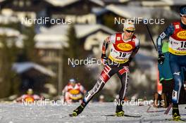 26.01.2018, Seefeld, Austria (AUT): Mario Seidl (AUT) - FIS world cup nordic combined, individual gundersen HS109/5km, Seefeld (AUT). www.nordicfocus.com. © Thibaut/NordicFocus. Every downloaded picture is fee-liable.