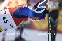 26.01.2018, Seefeld, Austria (AUT): Leevi Mutru (FIN) - FIS world cup nordic combined, individual gundersen HS109/5km, Seefeld (AUT). www.nordicfocus.com. © Thibaut/NordicFocus. Every downloaded picture is fee-liable.